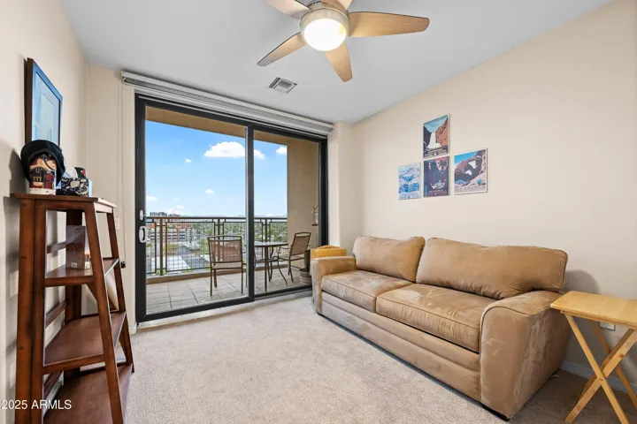 Secondary bedroom, office or TV room
