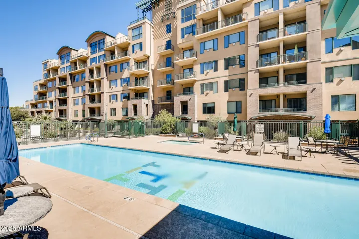 Heated lap pool and hot tub