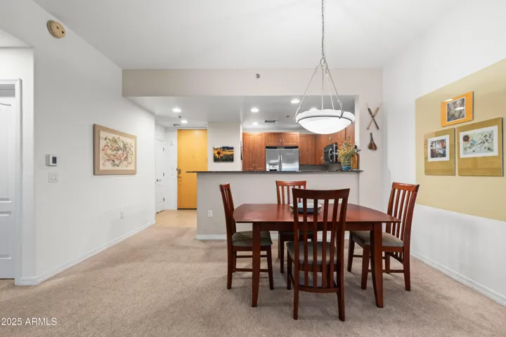 Large dining area