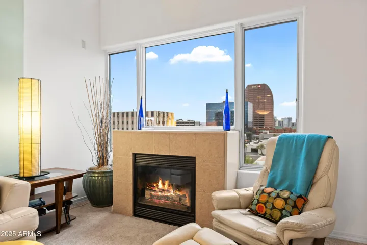Gas fireplace