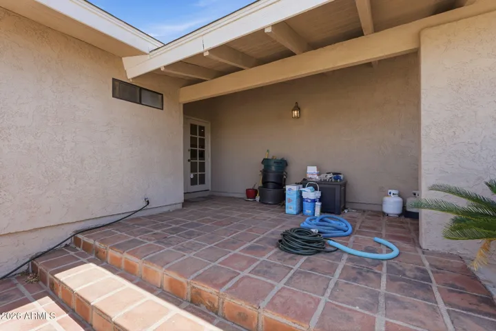 Rear Patio