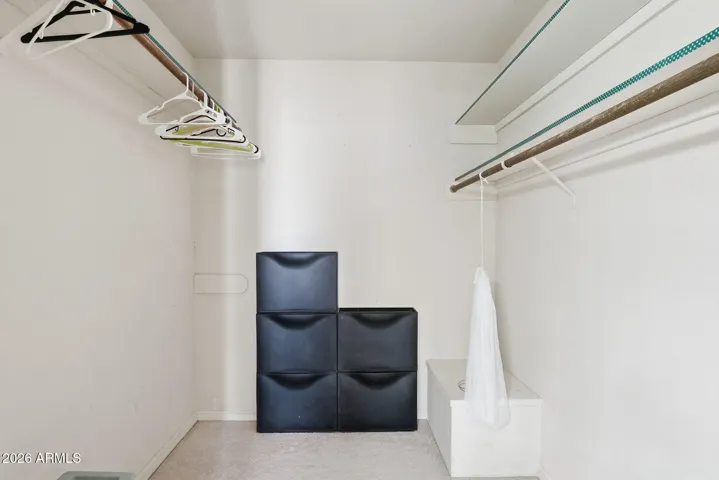 Primary Suite Walk In Closet