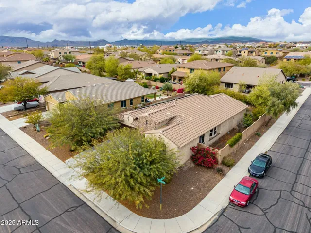Corner lot surrounded with mountain views.