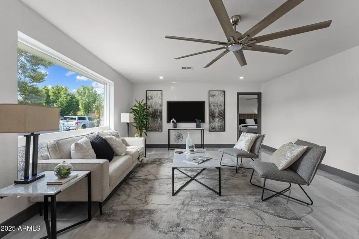 New ceiling fans throughout.
