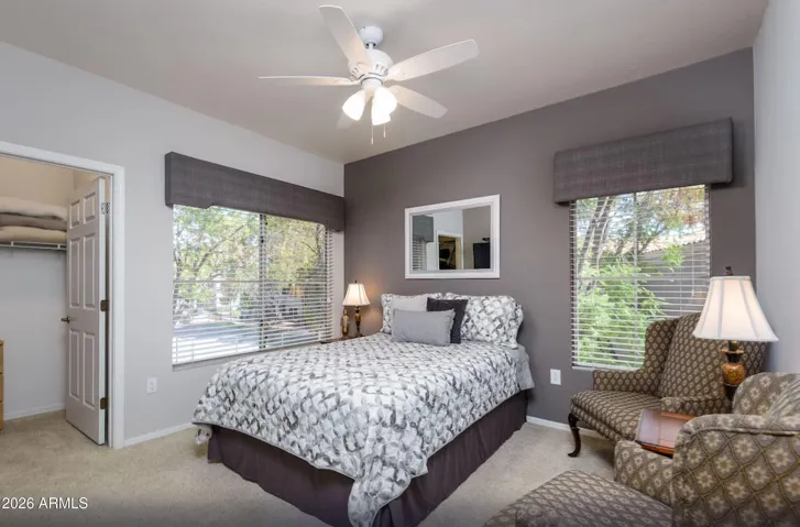 Includes an ensuite bathroom & walk-in closet.