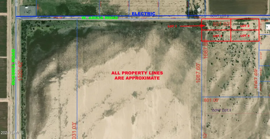 LOT 4 W ARICA (NO ADDRESS)  Road, Casa Grande, AZ 85193