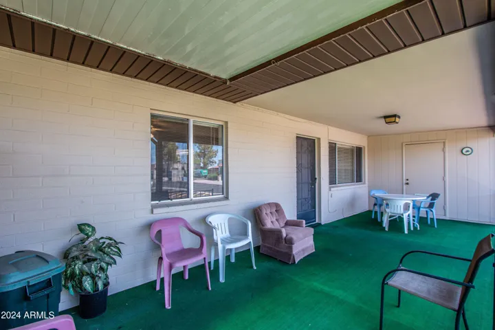 Large Rear Covered Patio