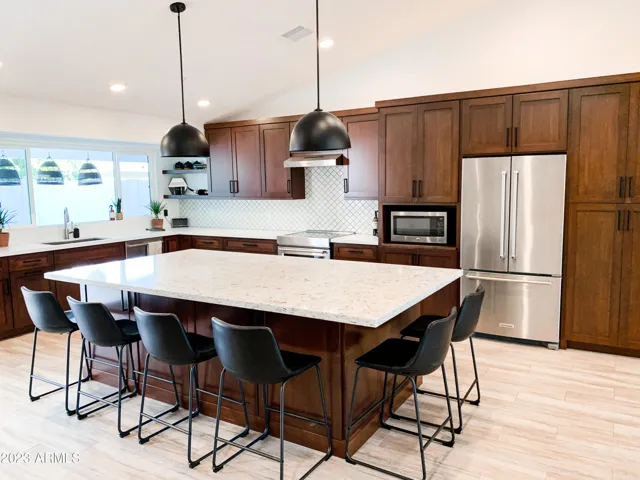 Expansive Open Concept Kitchen