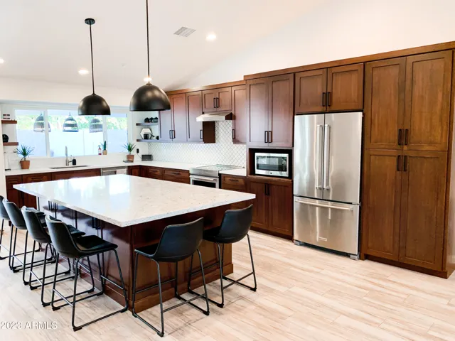 Expansive Open Concept Kitchen
