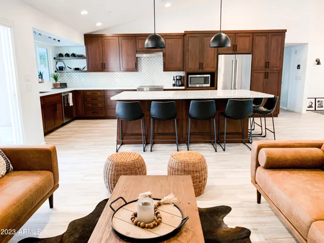 Expansive Open Concept Kitchen