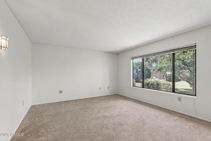 You'll enjoy views of the back yard from the owner's suite.