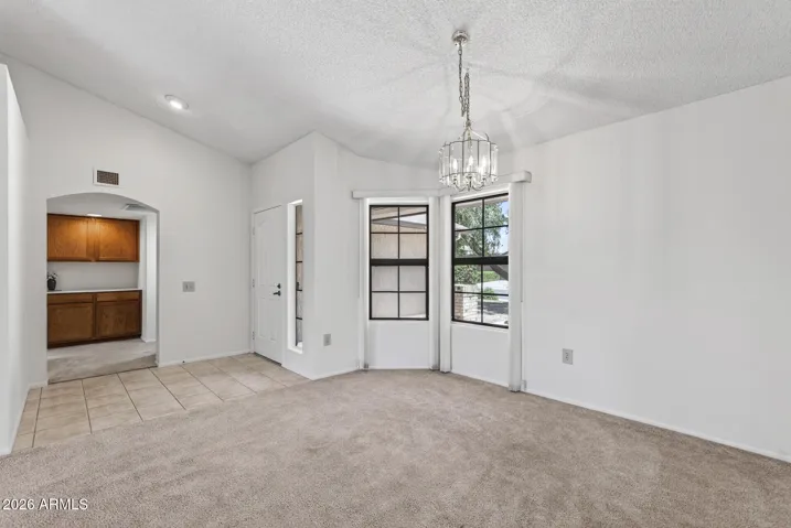 You'll notice the open floor plan the minute you step in the door.