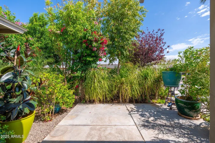 This private space is perfect for sunrise/sunset spot with coffee of cocktail