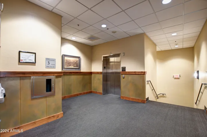 Lobby at Penthouse Entrance