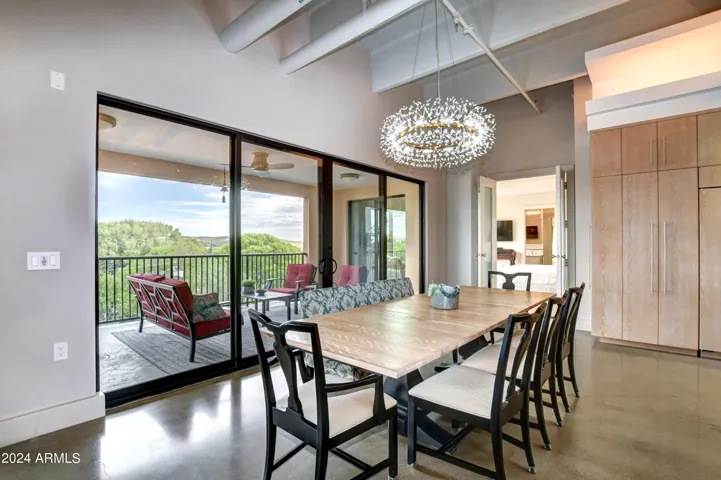 Dining Area with Access to Covered Terrace