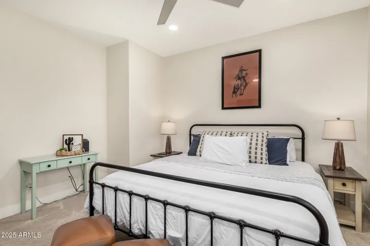 master bedroom with king bed