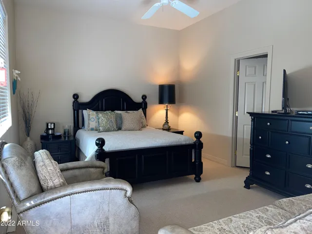 Casita with Queen bed and private bath.