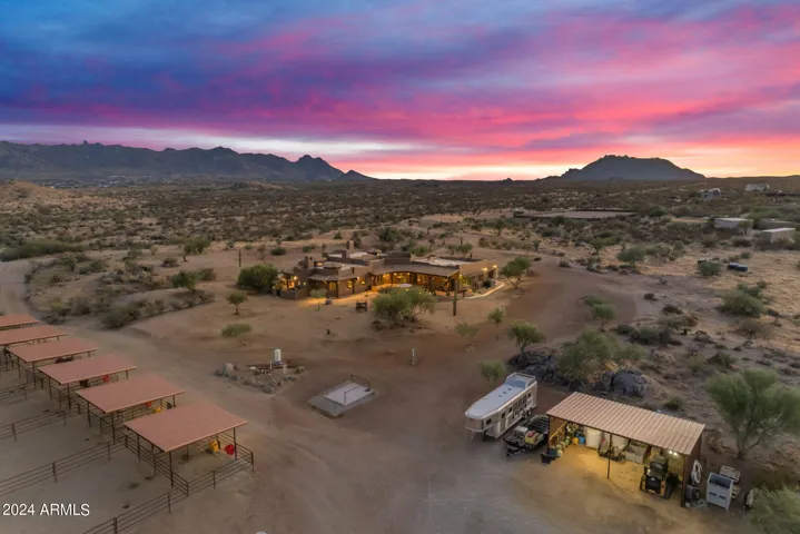 Horse facility aerial