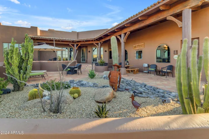 Back patio