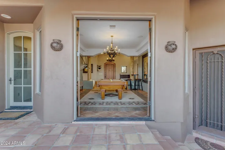 North patio looking into bonus room
