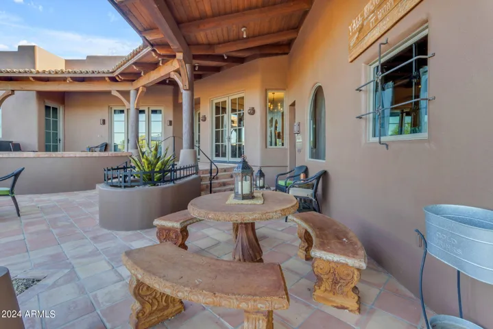 Back patio