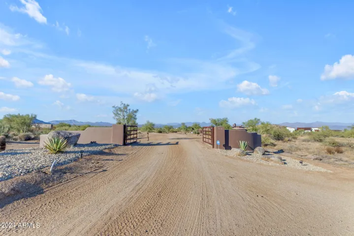 front entrance gate