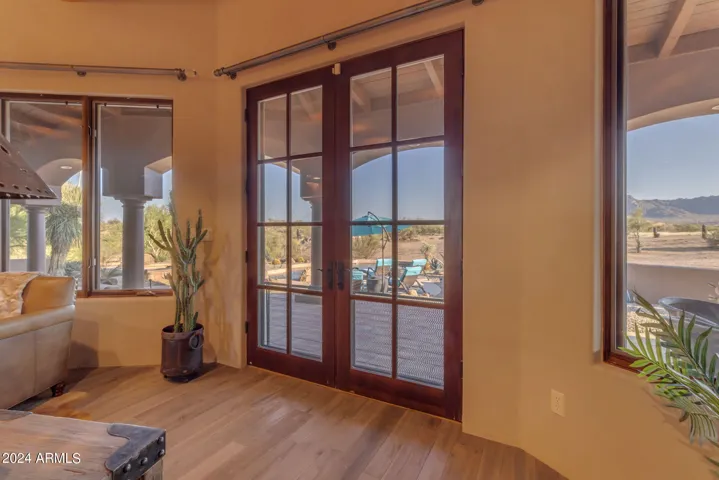 Great room french doors