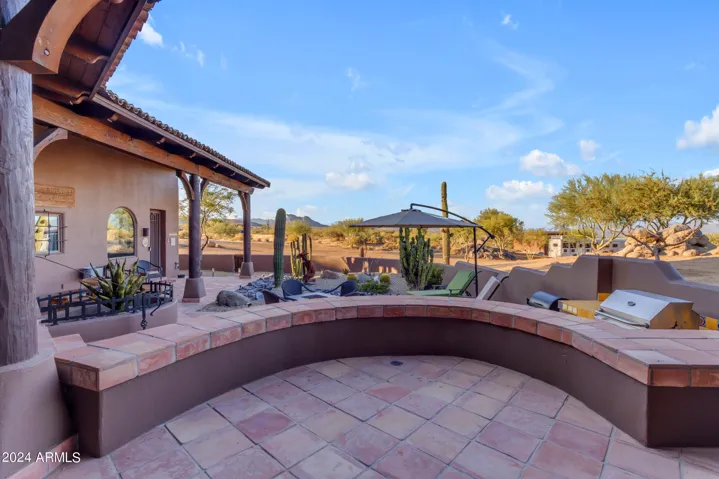 Back patio
