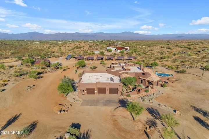 East facing view/Four Peaks