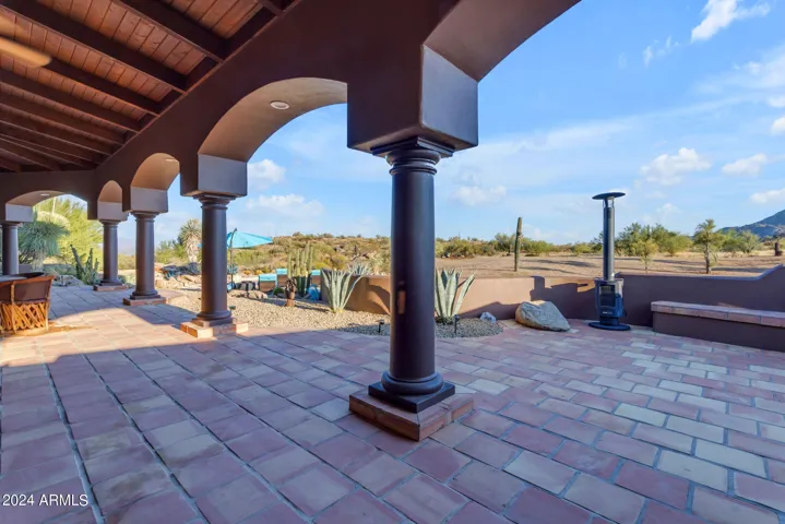 Pool patio