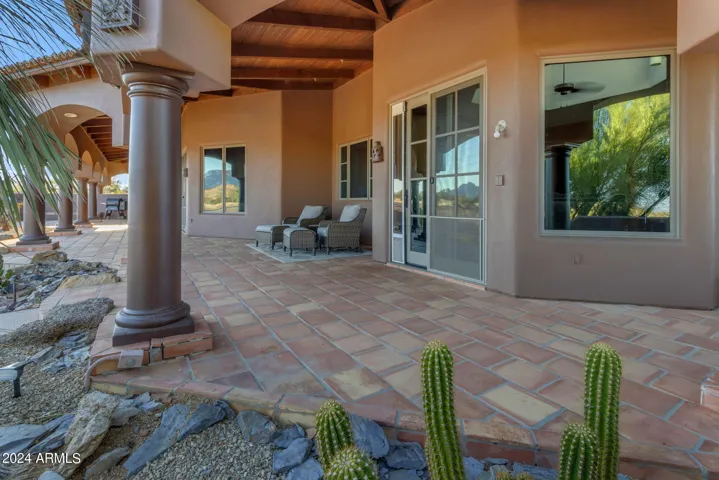 Pool patio/South patio