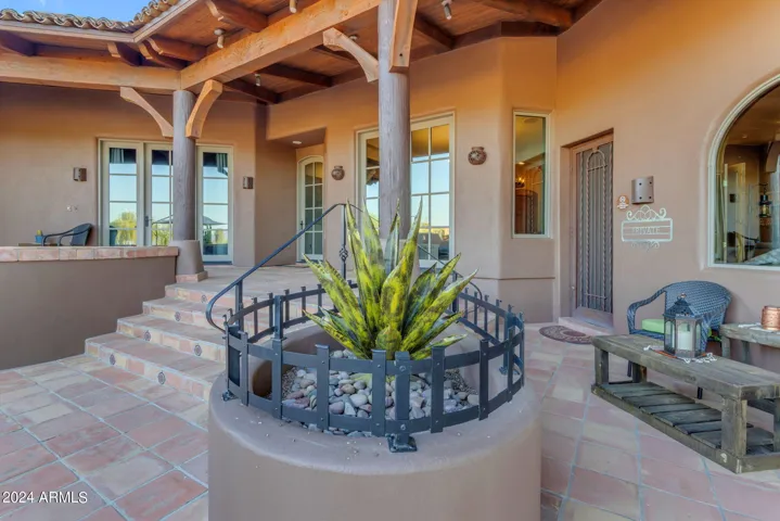 Back patio