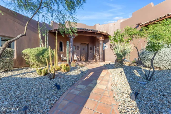 Front courtyard