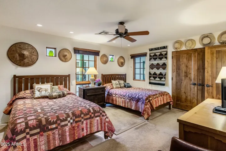 Welcome your guests to a retreat in this secondary bedroom