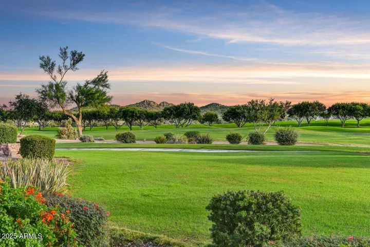 Views of TWO fairways and Dinosaur Mountain!