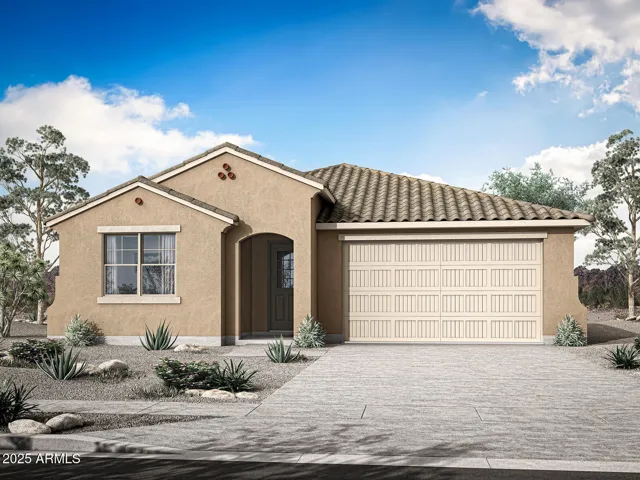 Rendering. Actual home color may vary.