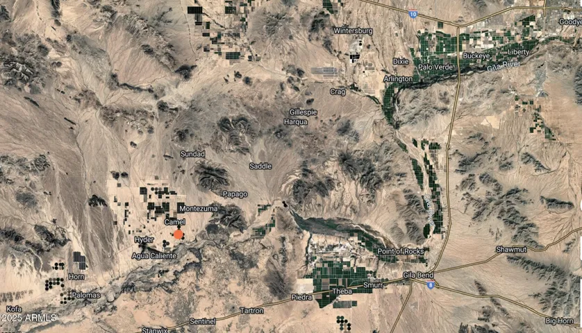 Expanded property view showing placement from I-8 and SR 85