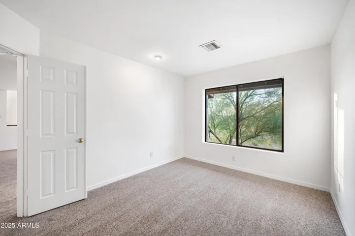Bedroom below grade and extra cool!