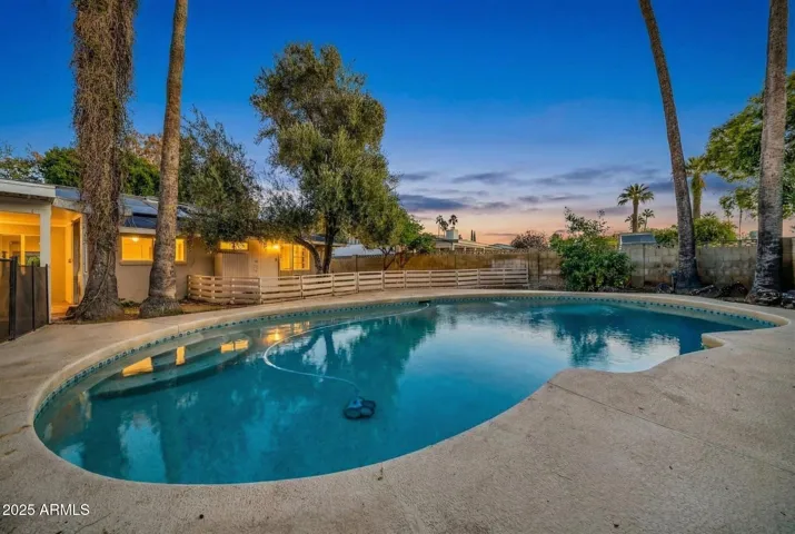 Sparkling pool