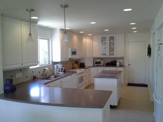 Large, expanded kitchen