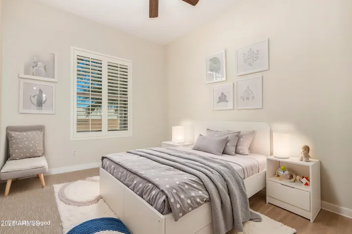 Bedroom 3 virtual staging