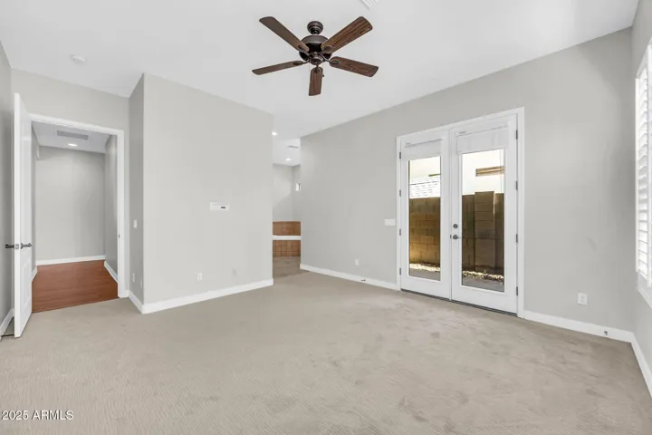 Primary bedroom suite