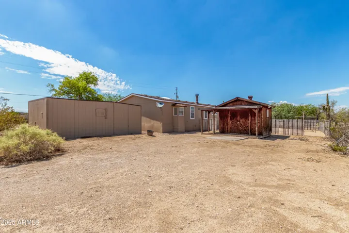 3rd storage behind home