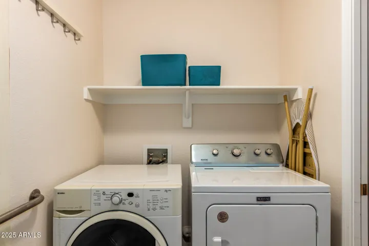 Laundry room on first floor