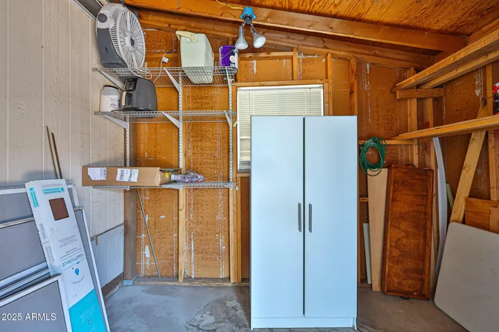 Wood storage shed for all of your "extra stuff" !