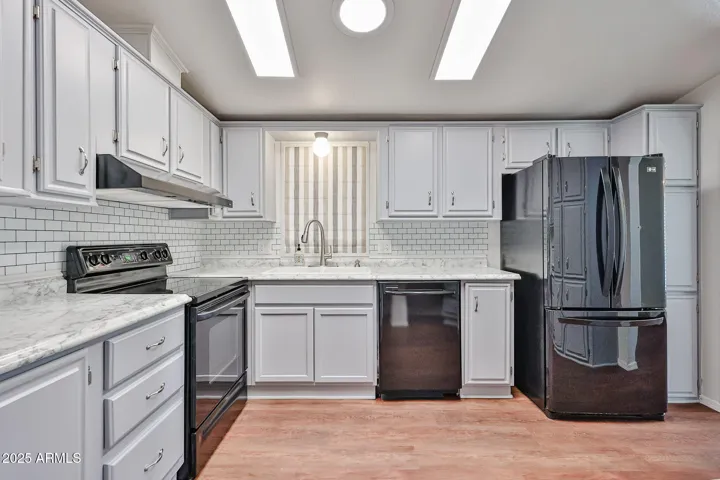 Large open kitchen
