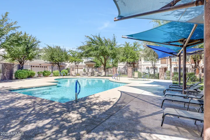 3 SHADE SAILS BY THE POOL AREA