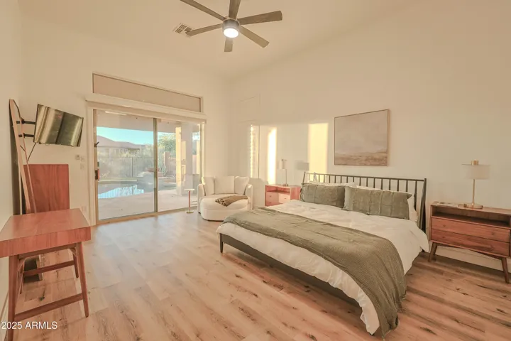Primary Bedroom with Private Access to Pool!