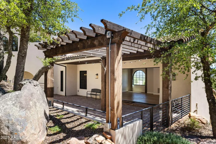 Back Patio off Kitchen
