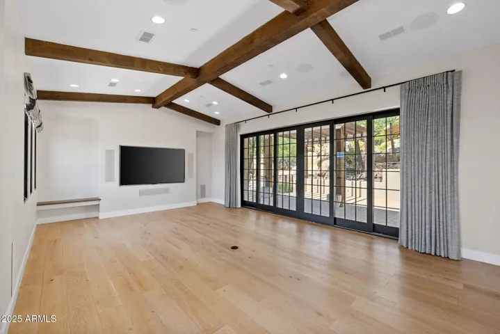 Media Room with Surround Sound